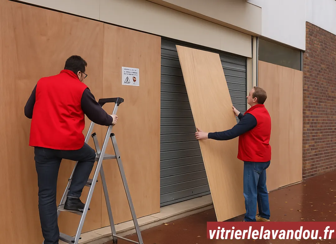 Mise en sécurité fermeture provisoire Le Lavandou